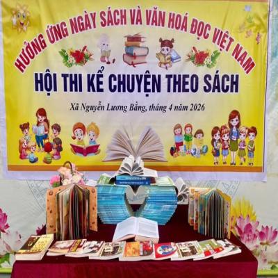 HỘI THI “KỂ CHUYỆN THEO SÁCH” – LAN TỎA VĂN HÓA ĐỌC